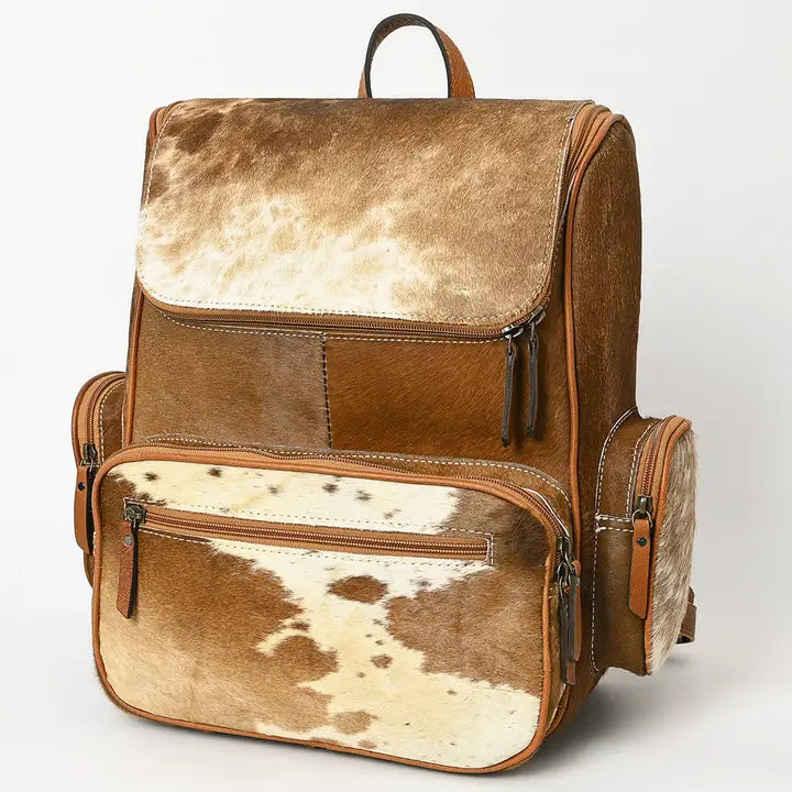 Genuine Leather & Cowhide Backpack