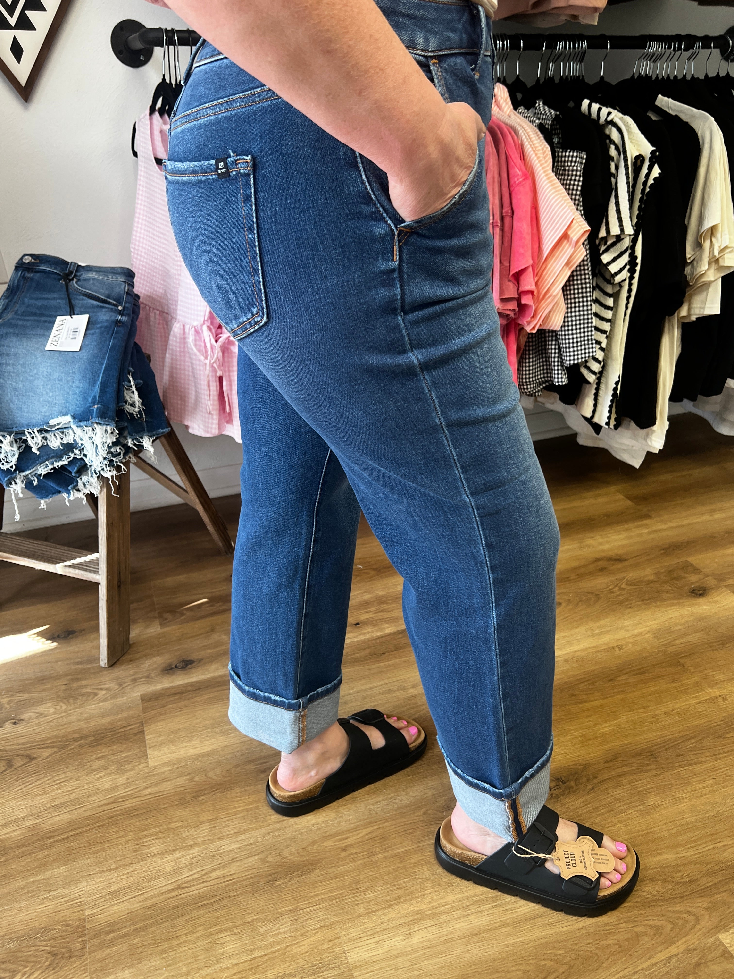 The Rachel Cuffed Jeans