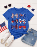 Red and Blue Bow- Youth