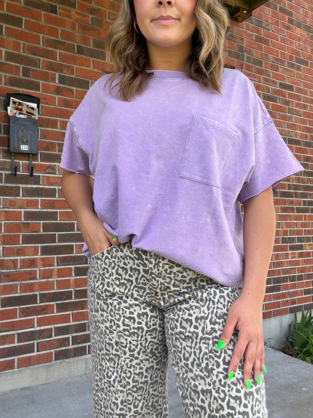 Color Me Pretty Oversized Tee