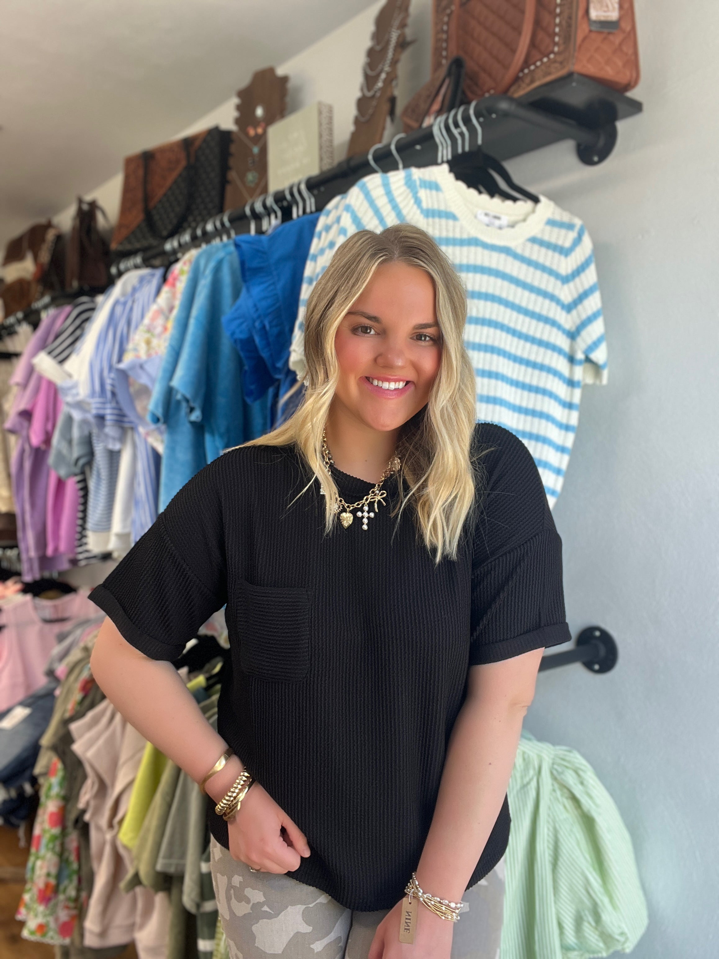 The Tina Pocket Tee