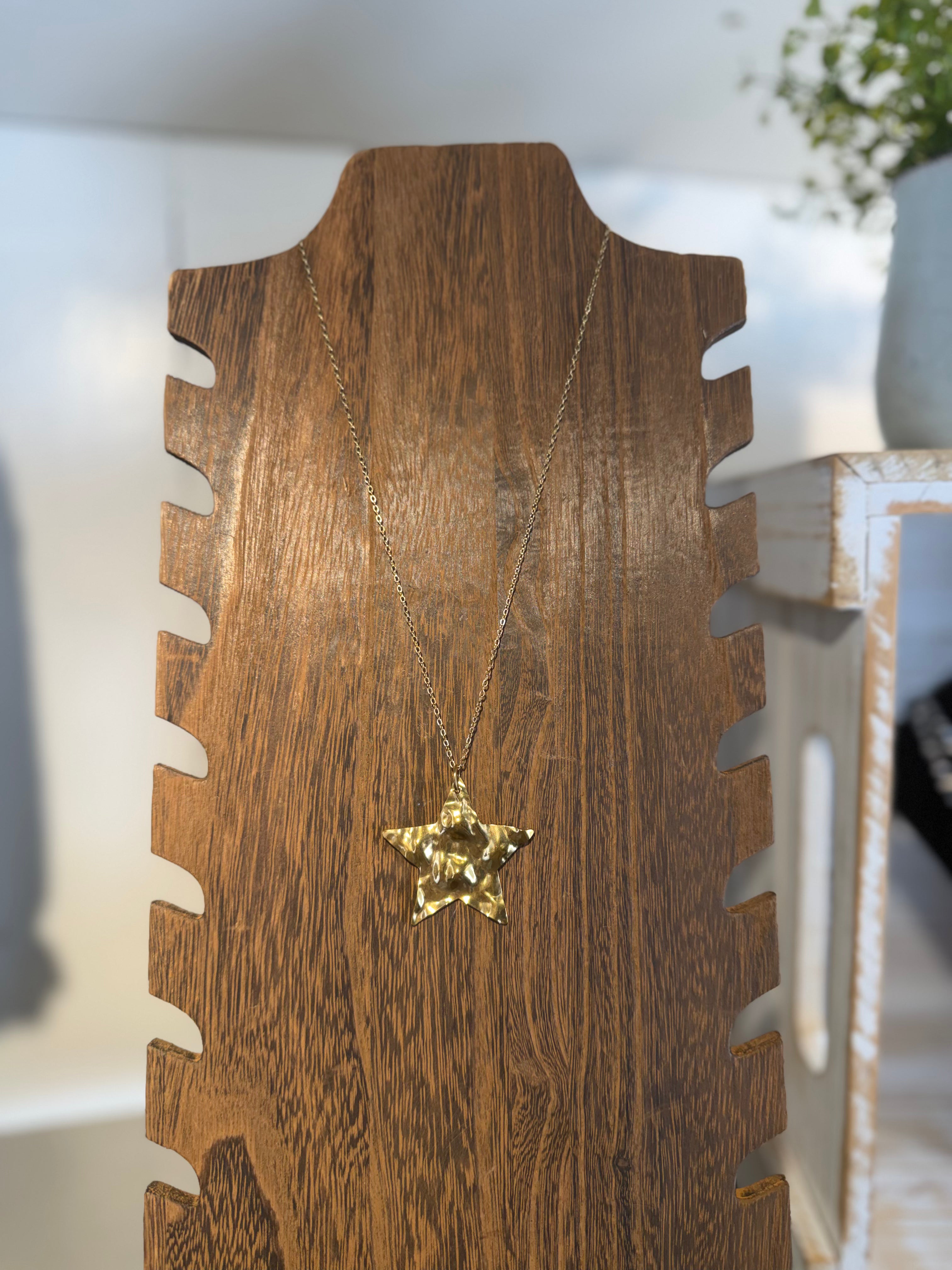 Gold Star Necklace