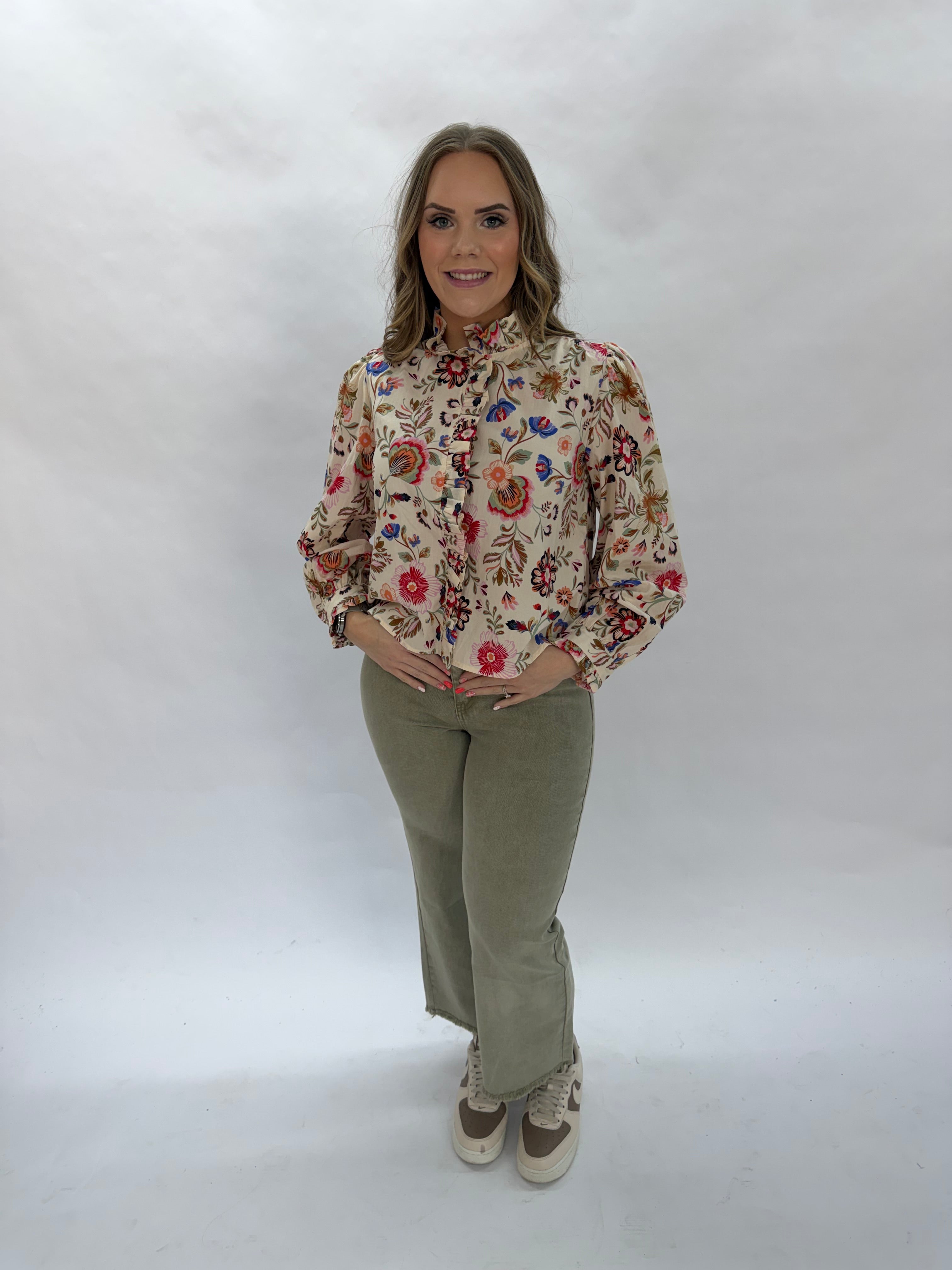 the Green Cropped Denim Jeans