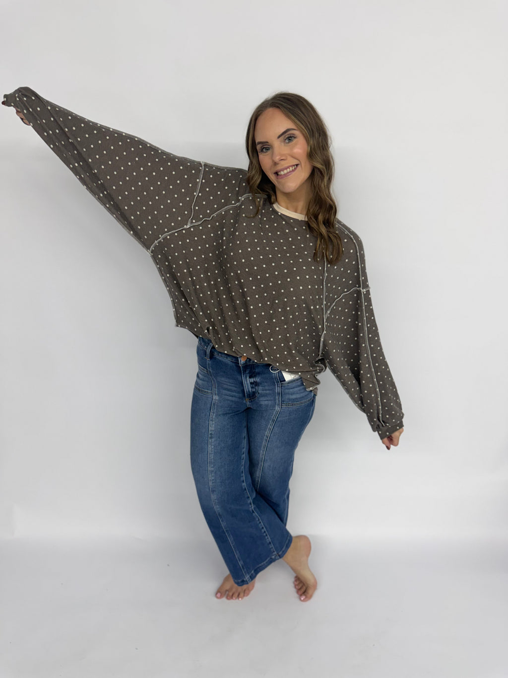 The Raglan Oversizes Loose Fit Top