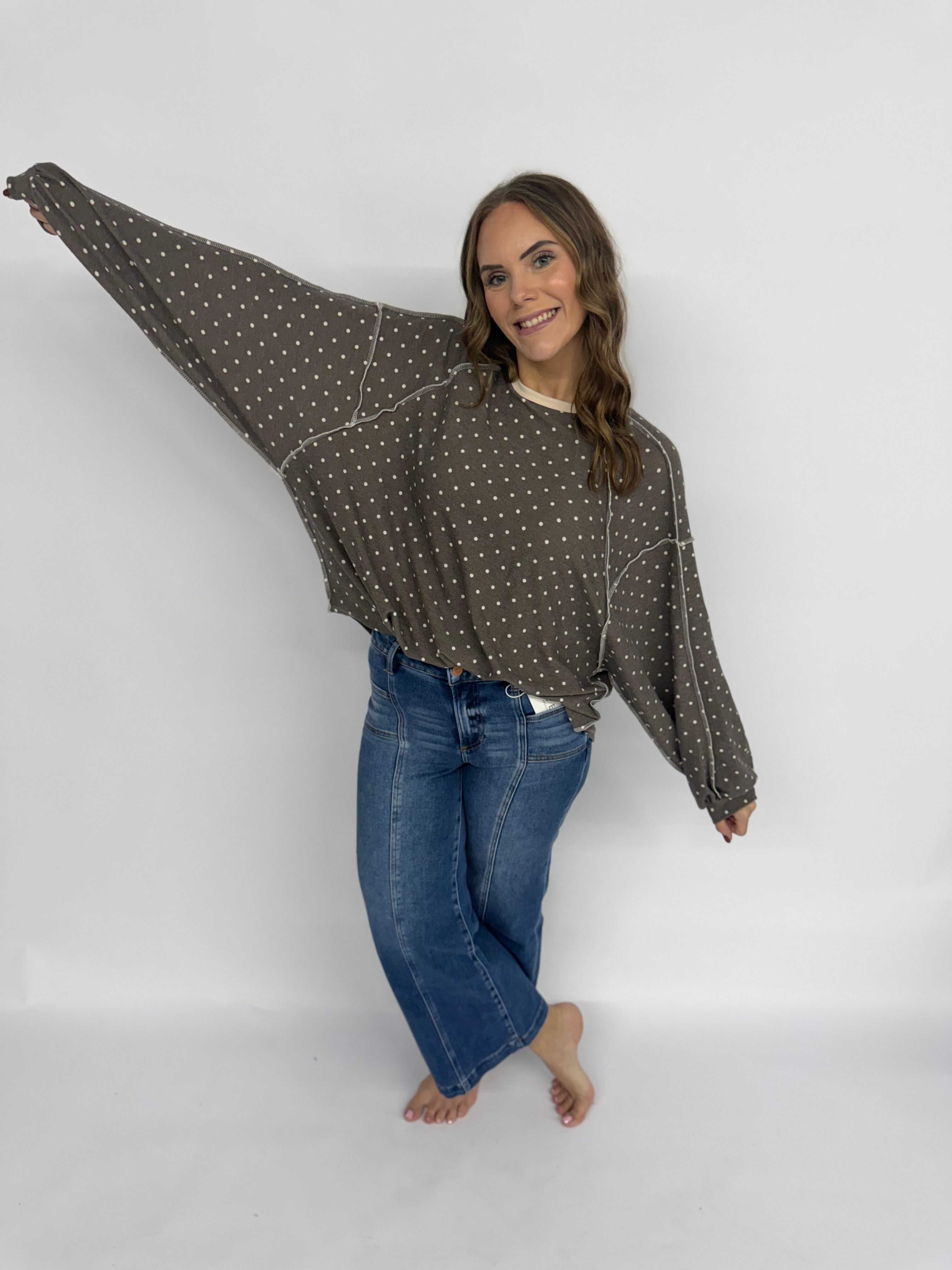 The Raglan Oversizes Loose Fit Top