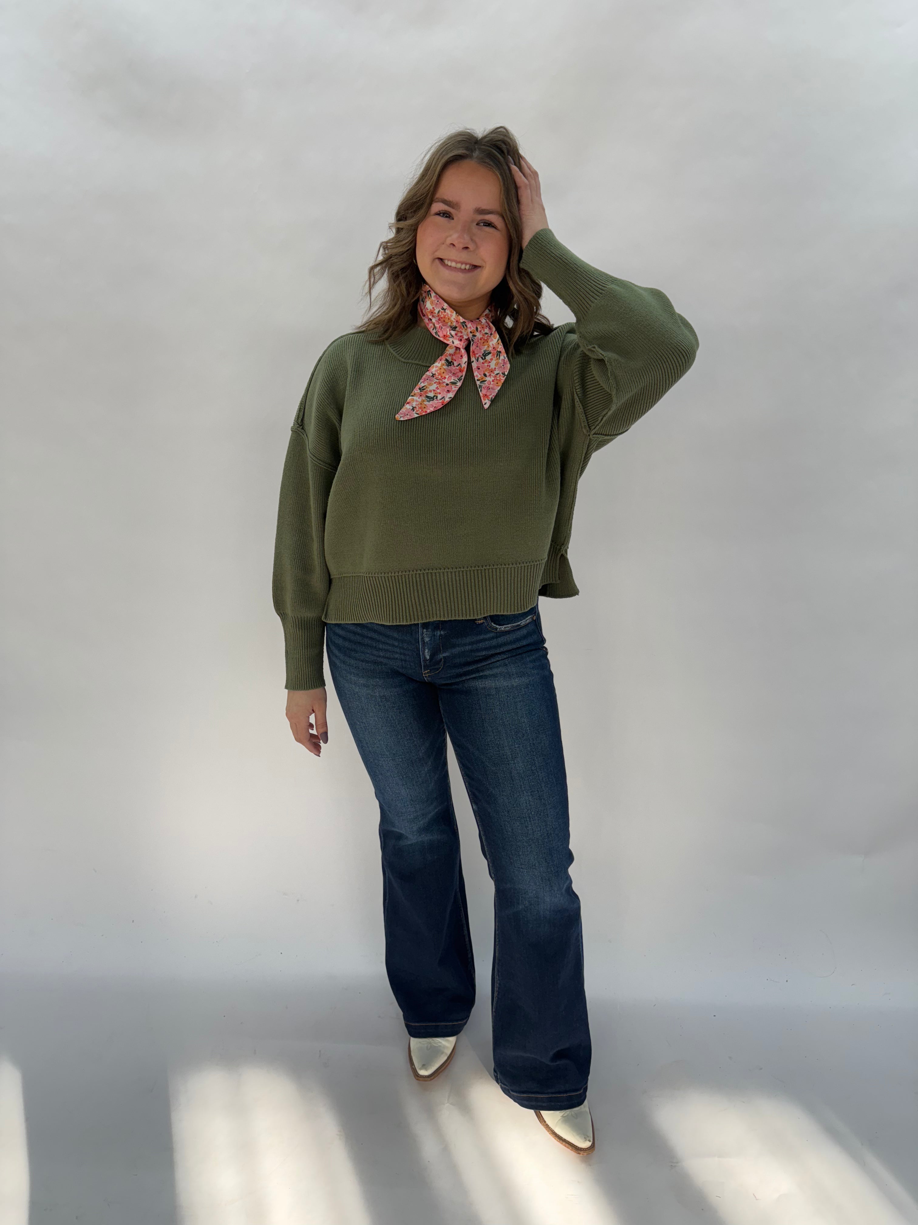 The Megan Low Rise Flares