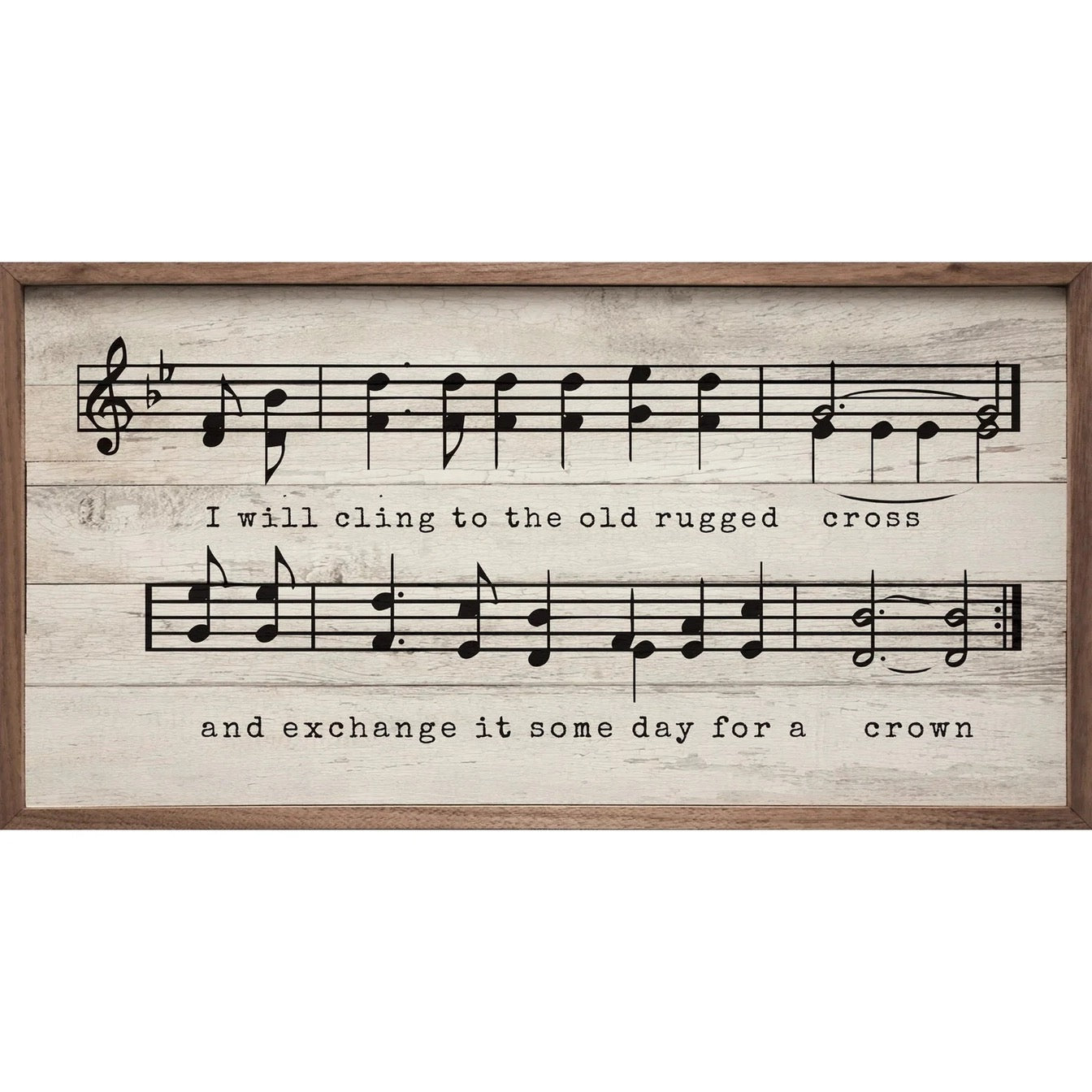Old Rugged Cross Decor