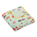 Farm Muslin Quilt Blanket