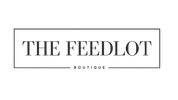 Logo of The Feedlot Boutique on a white background